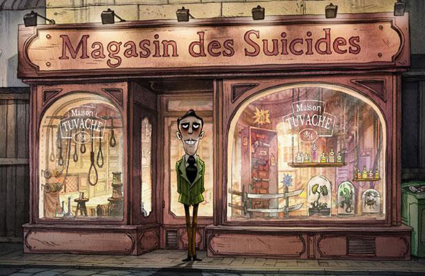 Le magasin des suicidés promo film